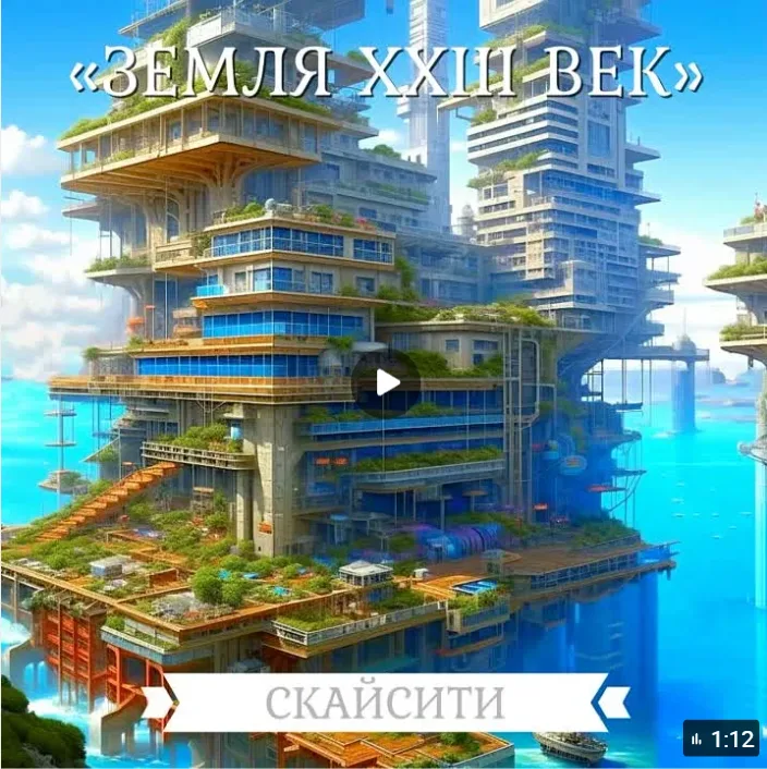 Portfolio item: Буктрейлер к книге "Земля XXIII: Нордполис. Книга первая"